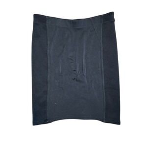 BCBG Max Azria Black Bandage Bodycon Office Pencil Skirt M Classic Minimalist